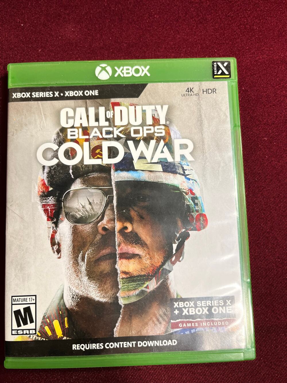 Xbox X/One Call Of Duty Black Ops COLD WAR-New Opened